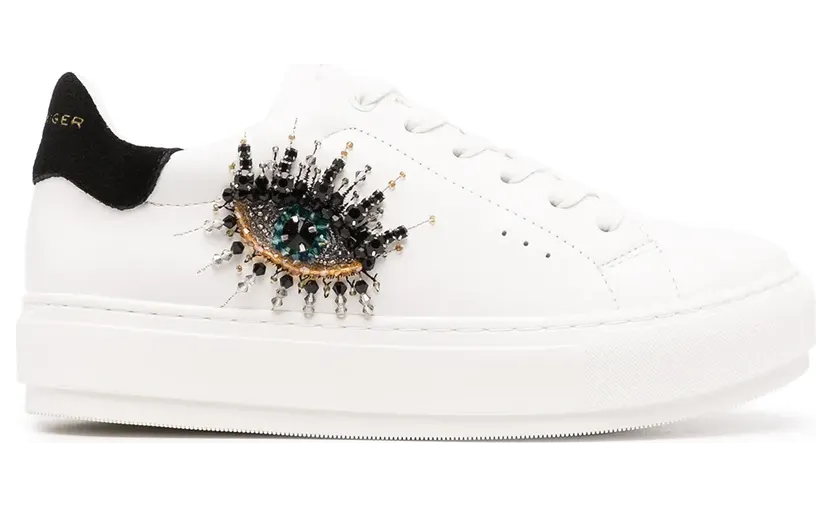Kurt Geiger London Laney low-top “White” (8487310109)
