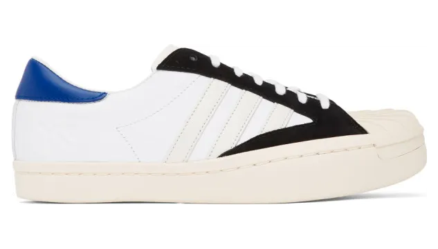 Y-3 White and Black Yohji Star Sneakers (FX0895 FTW-34-D2)