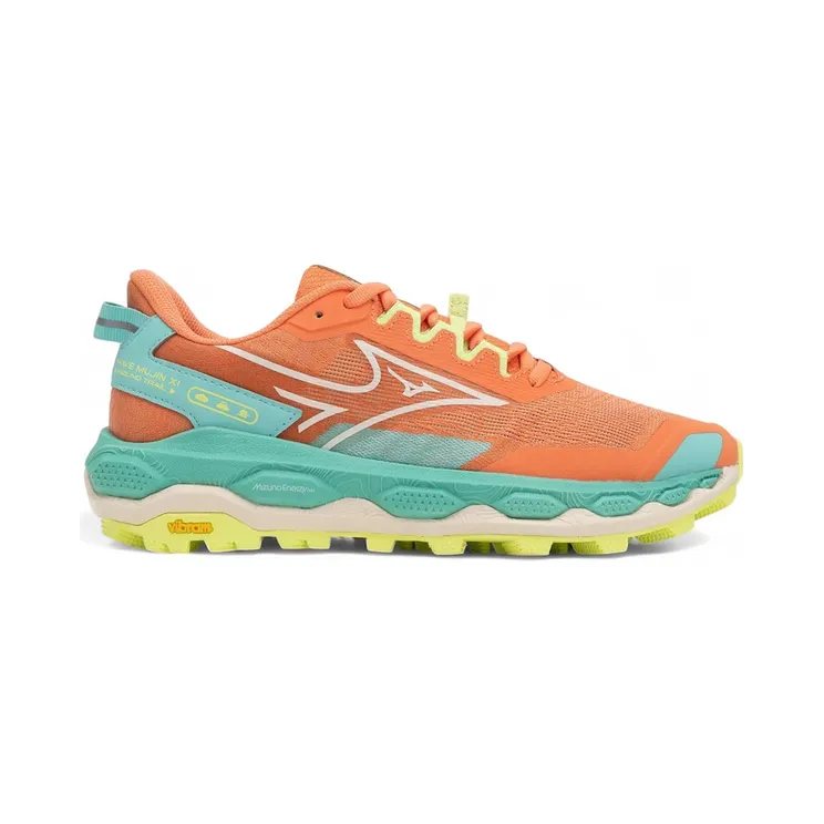 Mizuno Wave Mujin 11 Fresh Salmon Pristine Sharp Green (J1GK257023)
