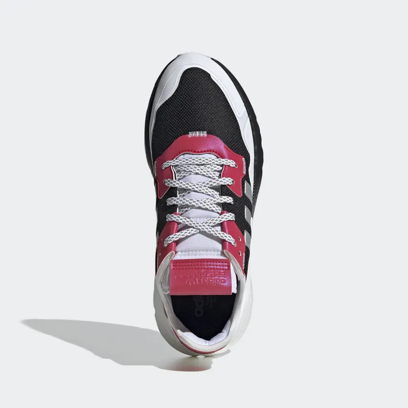 adidas Nite Jogger Silver Metallic Pink Core Black/Silver Metallic/Cloud White (EF5402)