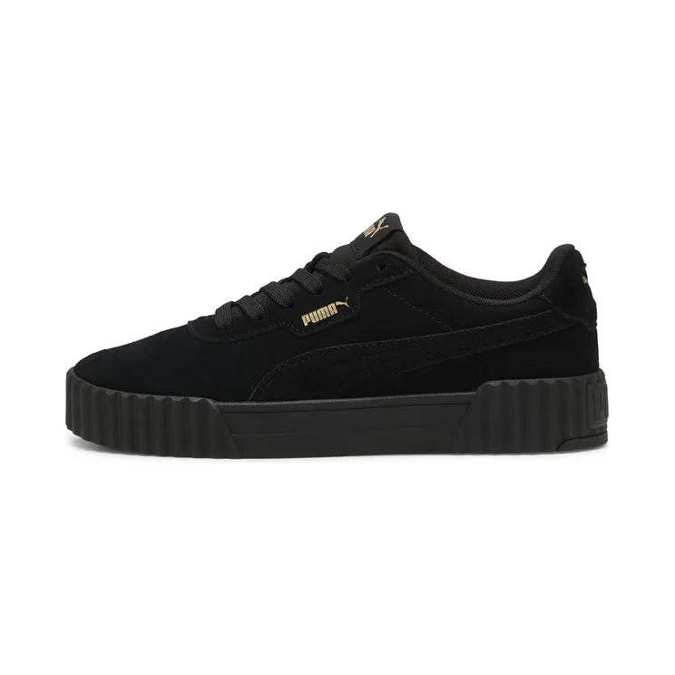 Puma Carina 3.0 Suede “Puma Black / Puma Gold” (400721_01)