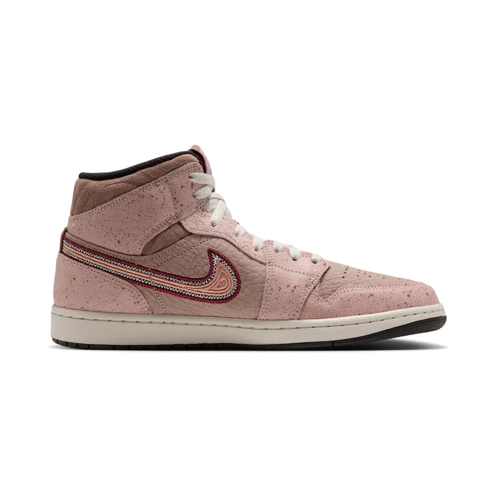 Air Jordan 1 Mid – Dia de Los Muertos – “Desert Dust / Particle Beige / Light Orewood Brown / Terra Blush” (IZ4718-283)