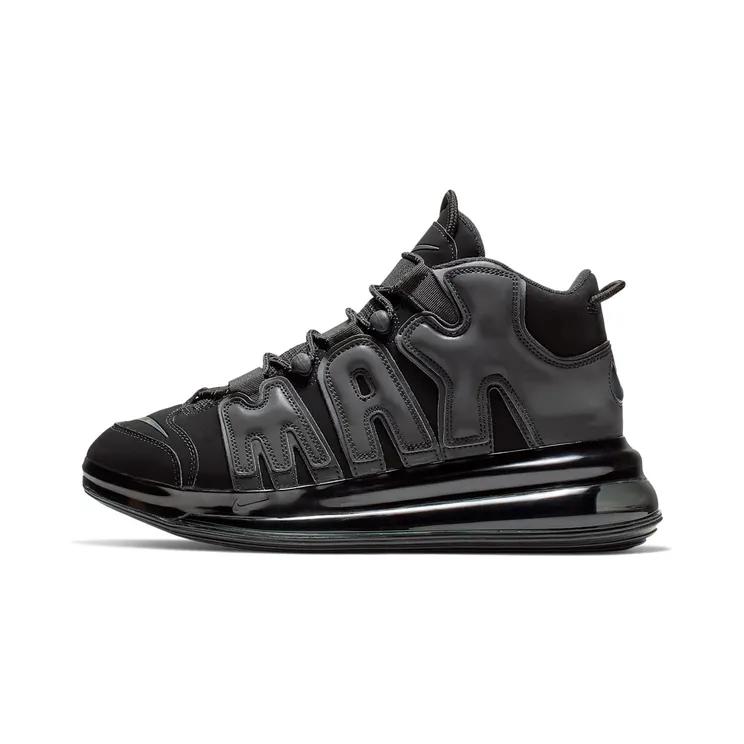 Nike Air More Uptempo 720 “Black / Metallic Black” (BQ7668-001)