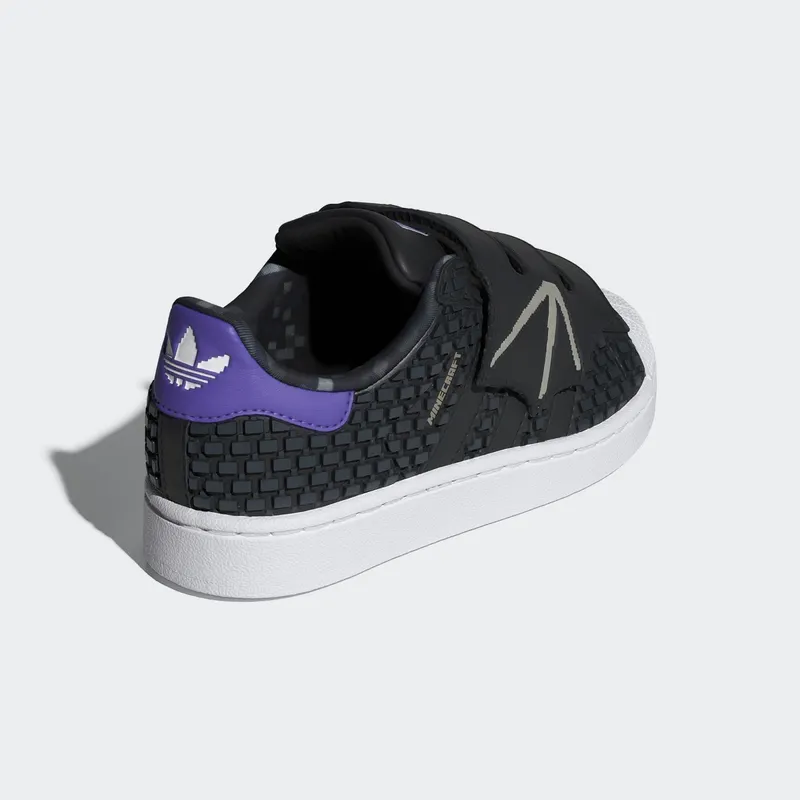adidas Superstar II Comfort Closure Minecraft Black Cloud White (IH1739)