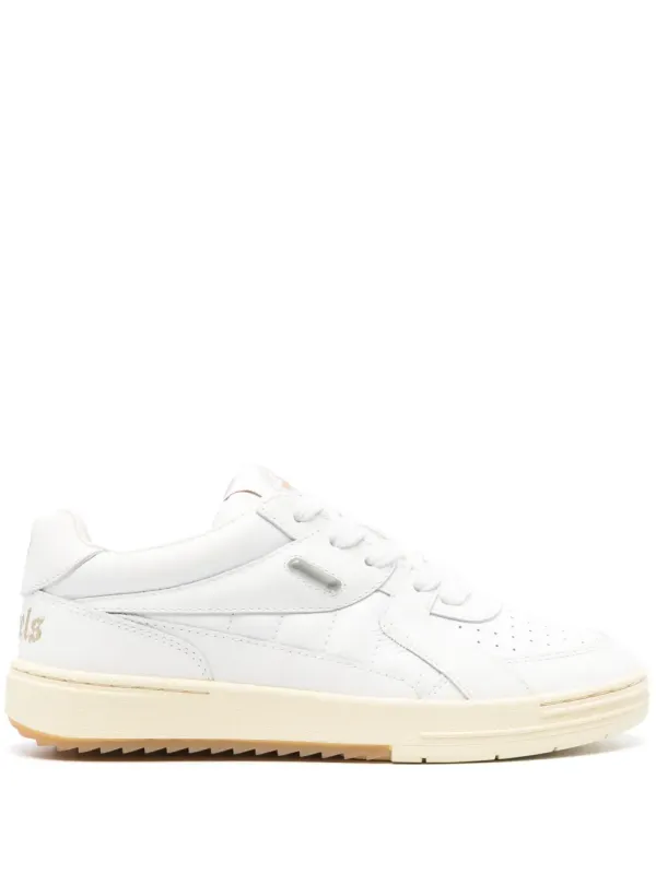 Palm Angels University leren – White (PWIA049E23LEA0020101)