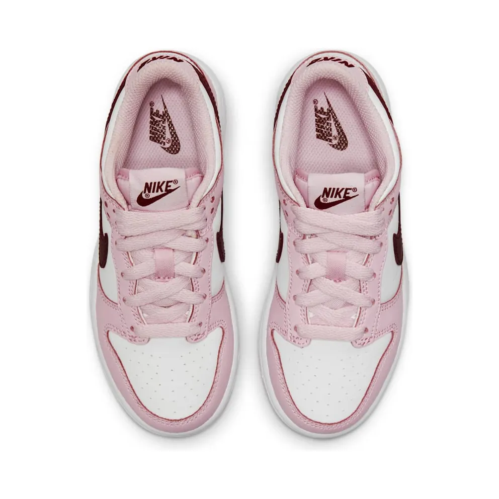 Nike Dunk Low Pink Red White (PS) (CW1588-601)