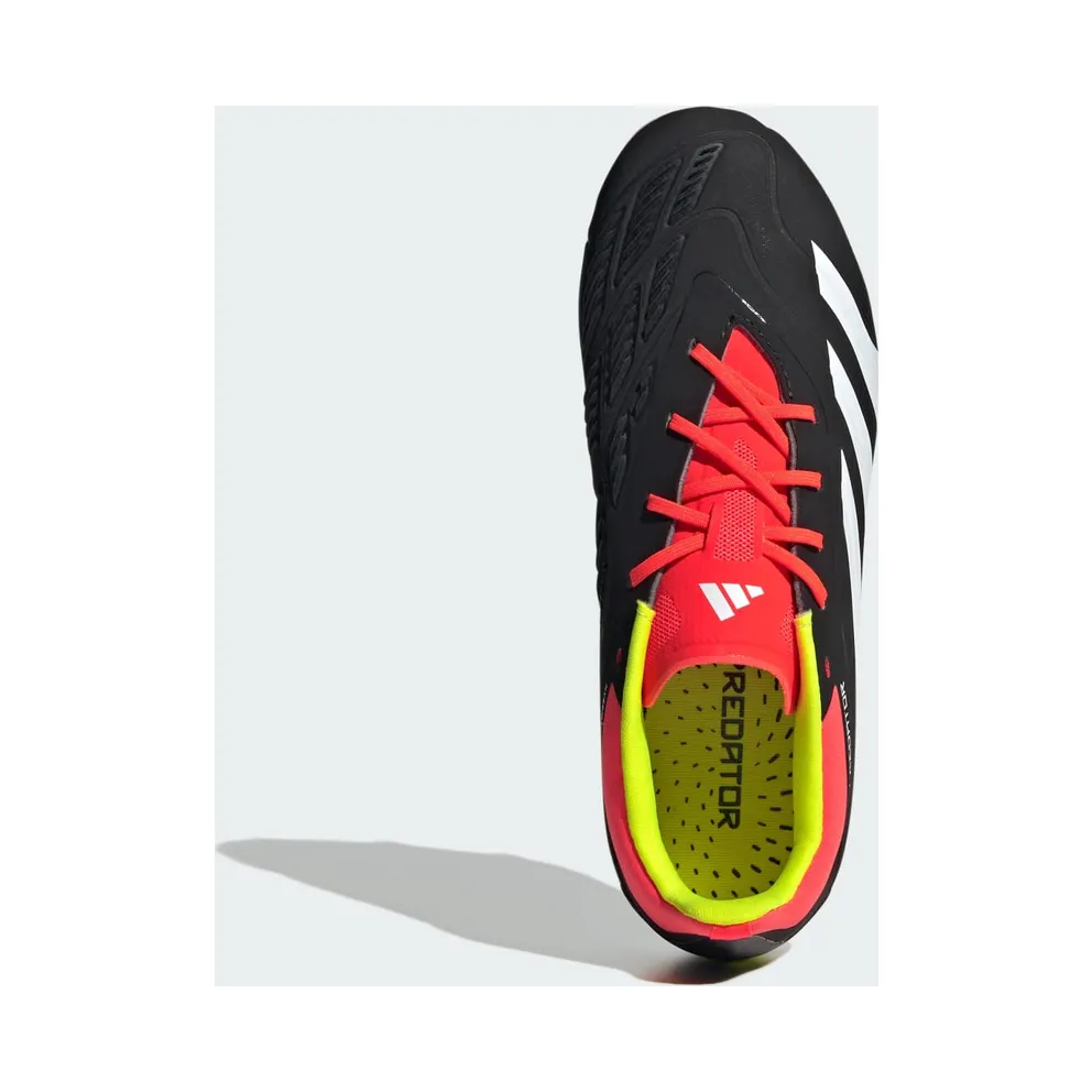 adidas Predator 24 Elite FG Core Black Cloud White Solar Red (IG7746)