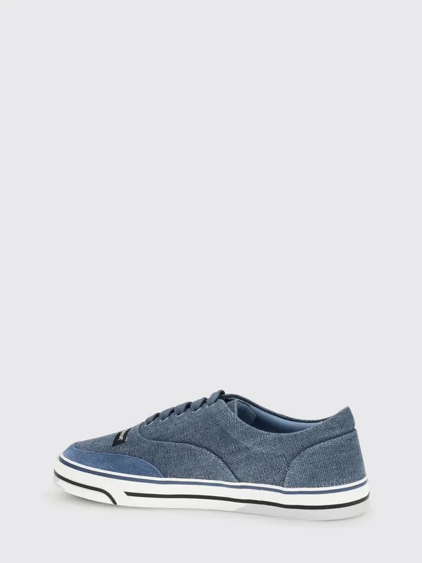 Dolce & Gabbana DG Sailing In Linen Blend Canvas Gnawed Blue (CS2399A03328S980)