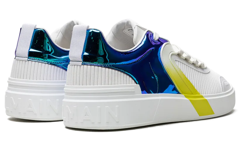 Balmain B Court Trainer Low “Volt Blue” (YM0VI292TMMP) (2)