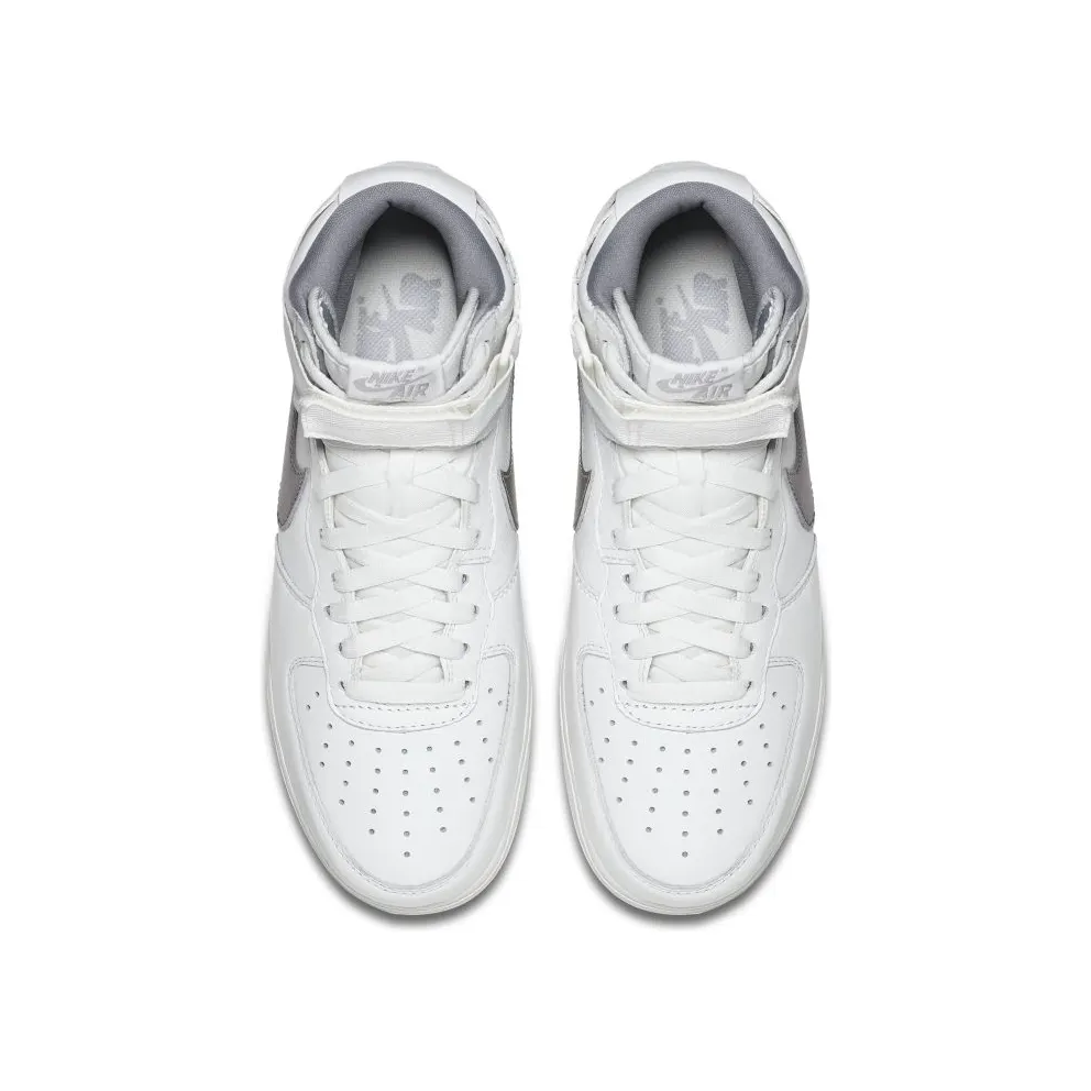 Nike Air Force 1 High Retro Summit White Wolf Grey Summit White/Wolf Grey (743546-101)