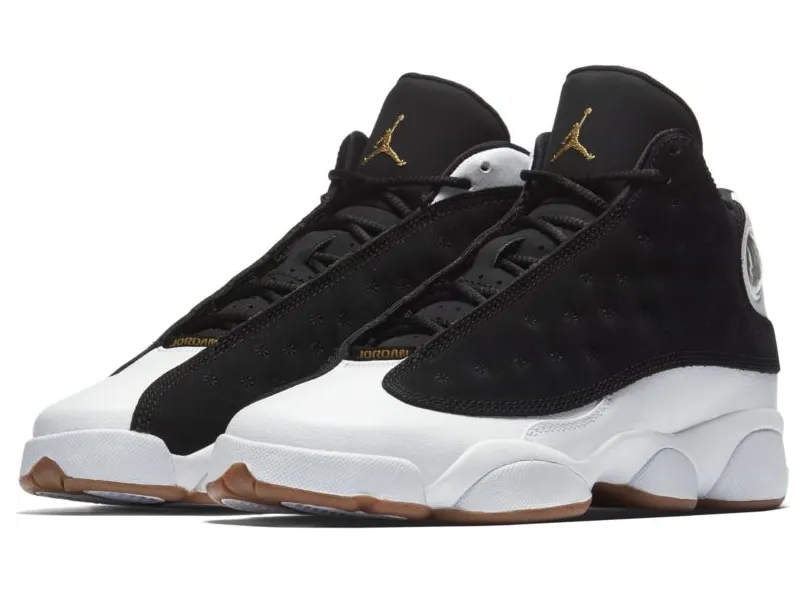 Air Jordan 13 Retro GG Black Gold Gum (439358-021)