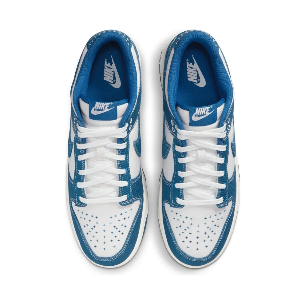 Nike Dunk Low “Denim / Shashiko – Industrial Blue” (DV0834-101)