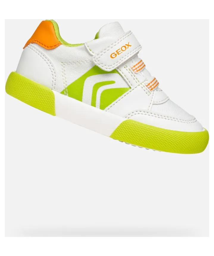 Geox sneaker Wit/Fluo groen (B551NA05410C0551)