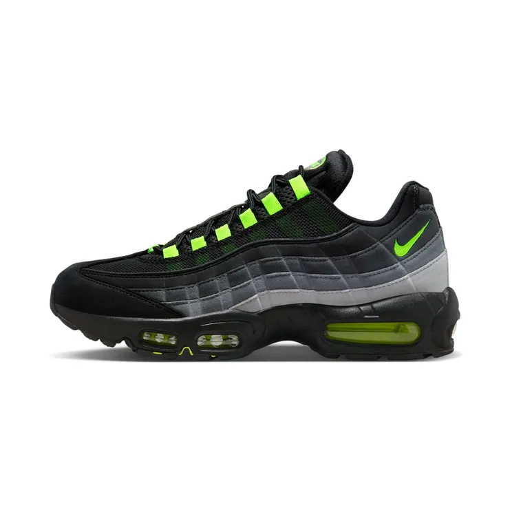 Nike Air Max 95 Black Neon “Black / Anthracite / Smoke Grey / Volt” (FV4710-001)