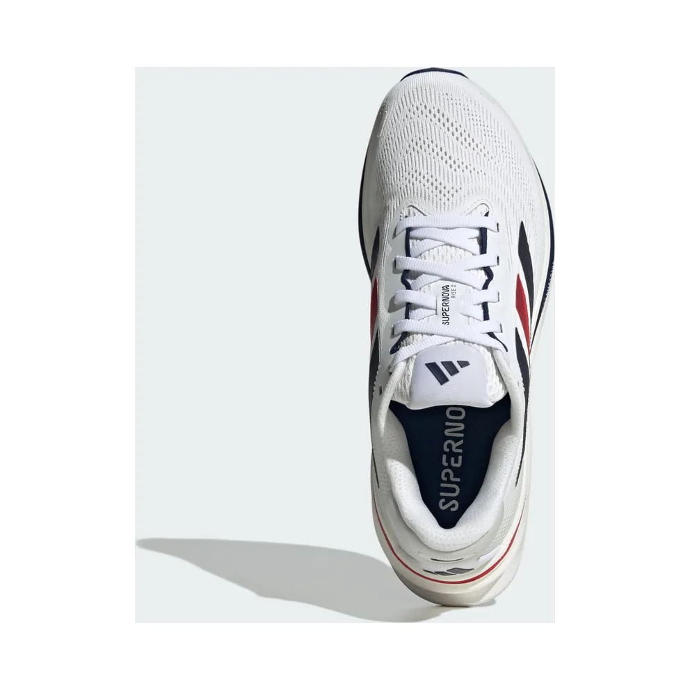 adidas Supernova Rise 2 Cloud White Dark Blue Pure Ruby (JQ0524)
