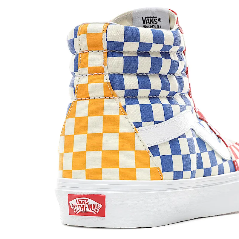 Vans Sk8-Hi Checkerboard Multi Multi/True White (VN0A38GEVLV)