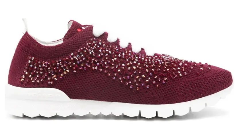 Kiton Verfraaide sneakers – Rood (DSSFITAN0084769001)