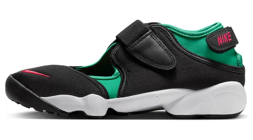 Nike Air Rift Black/Stadium Green/White/University Red (FN7772-001)