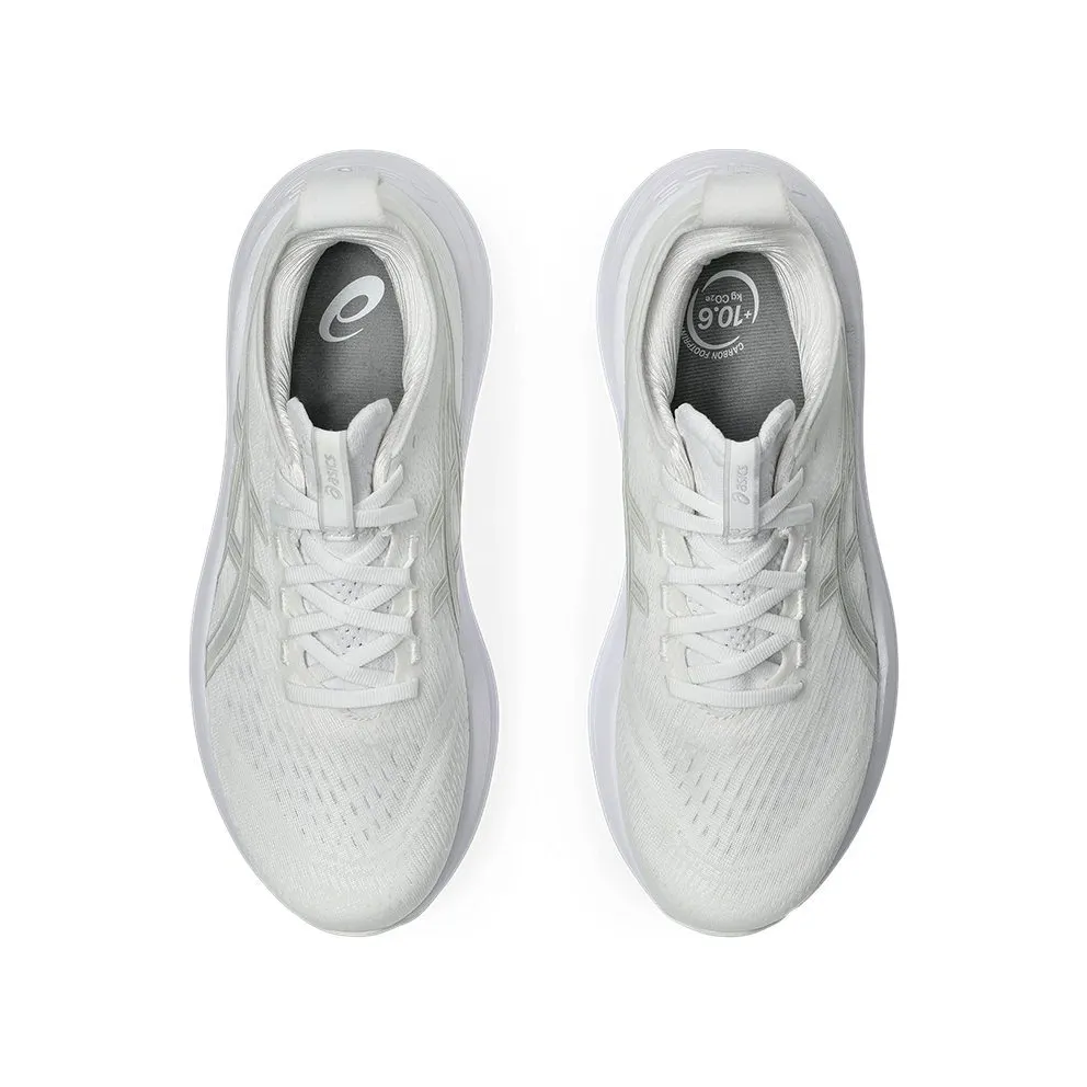 ASICS Gel-Nimbus 27 White Glacier Grey (1012B753-100)