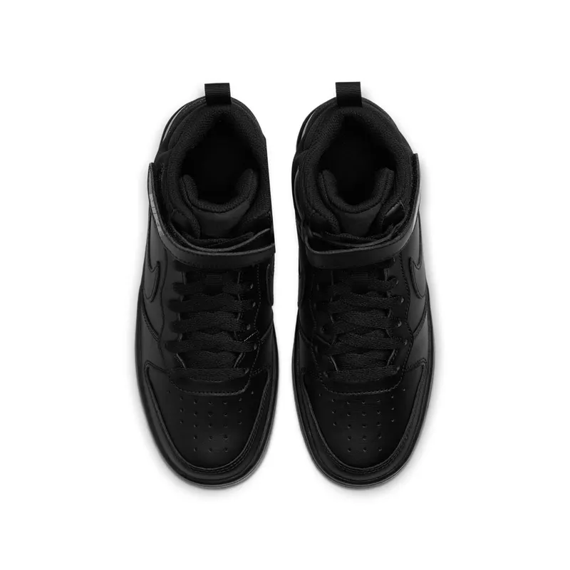 Nike Court Borough Mid 2 Older Kids’ Black (CD7782-001)