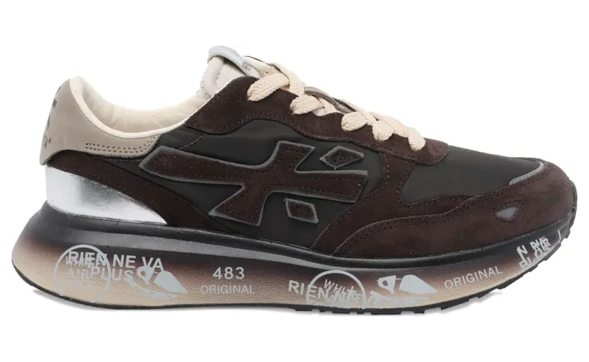 Premiata Laury -Applikation “Brown” (LAURYN7893)