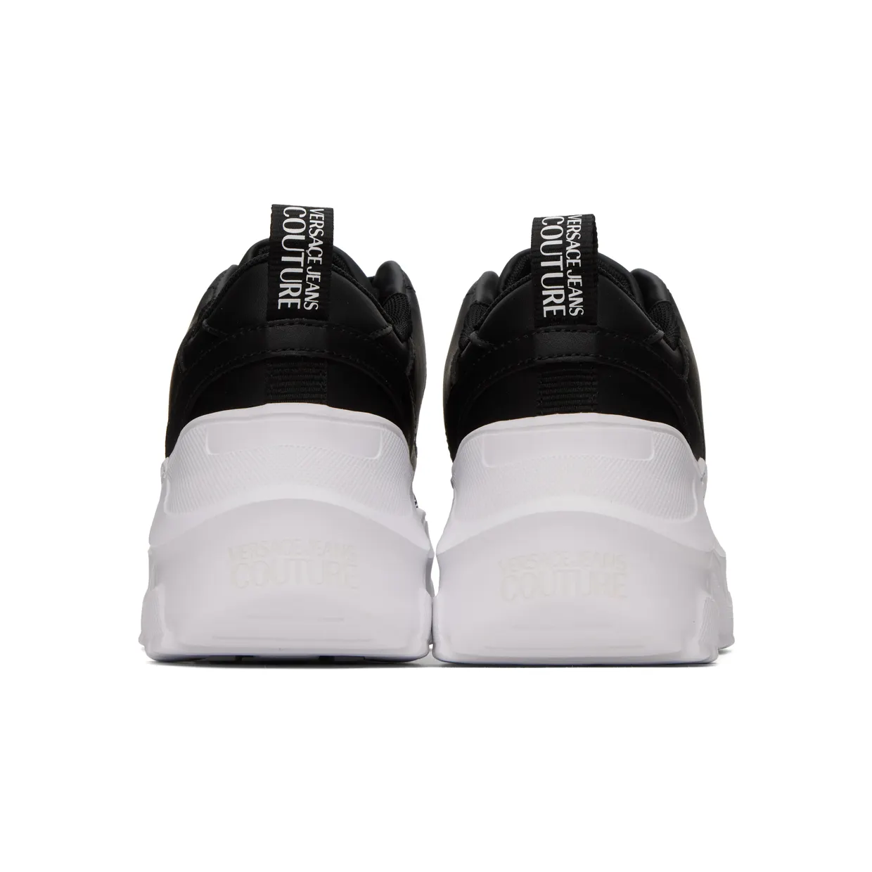 Versace Jeans Couture Black Speedtrack Sneakers (E73VA3SC2EZP006) (2)