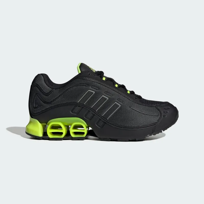 adidas Megaride O1 Black Iron Metallic Yellow (JR3677)