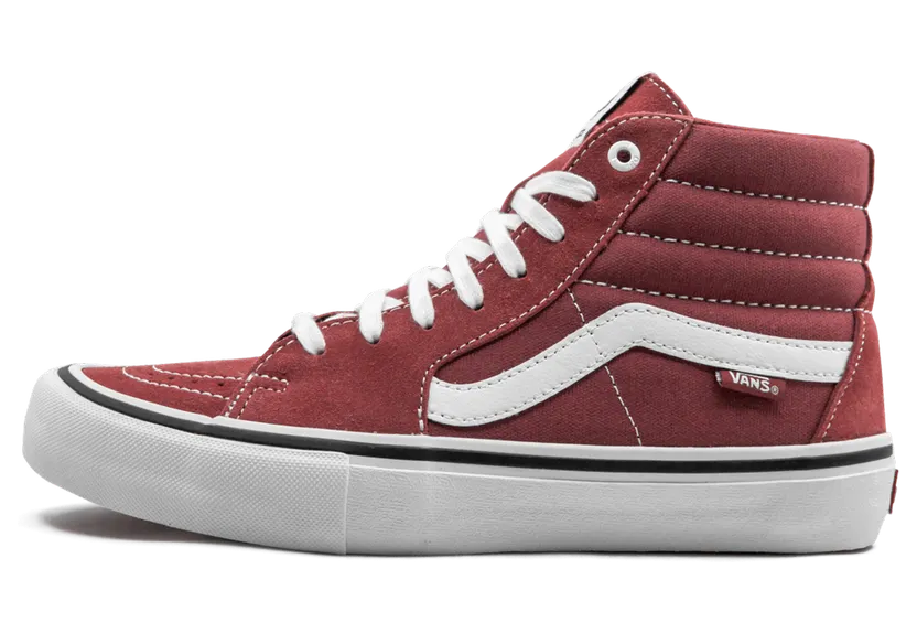Vans SK8 Hi Pro “RED/TRUE WHITE” (VN0A45JDV0C)