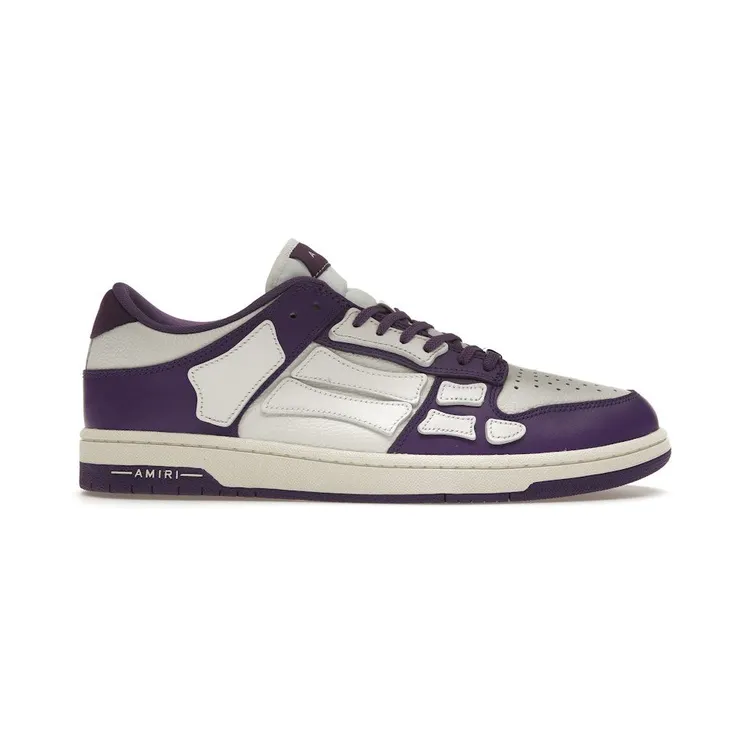 AMIRI Skel Top Low Purple White (PS23MFS003-510)