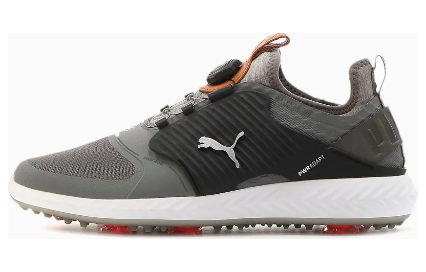 Puma Caged IGNITE PROADAPT Golfschuhe Grau/Schwarz (192236-03)