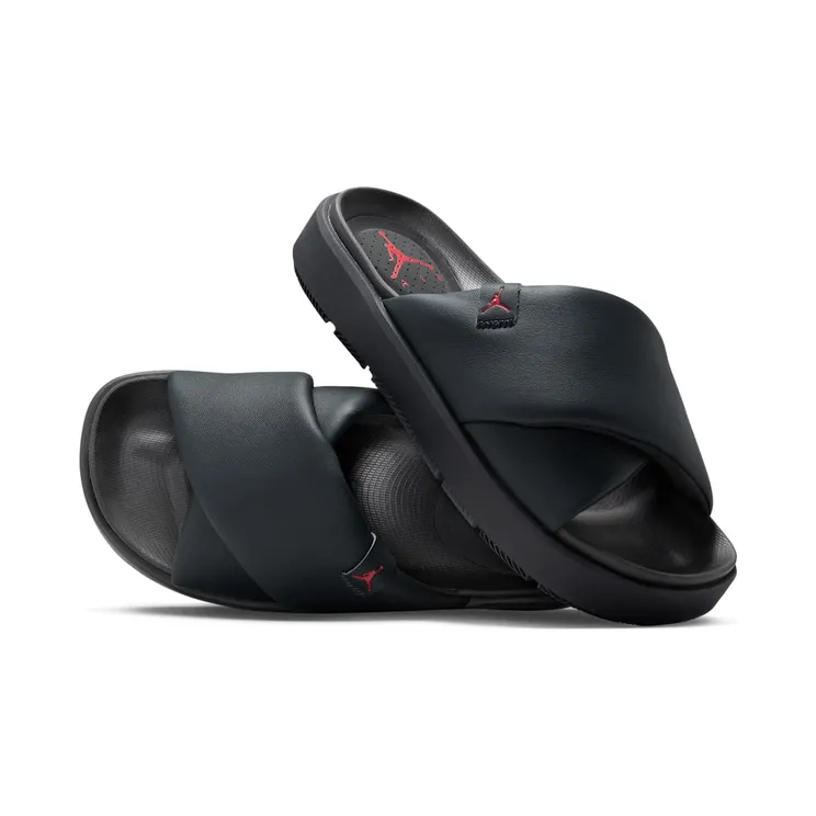 Jordan Women’s Sophia Slide “Off-Noir / Fire Red / Black” (DO8863-006)