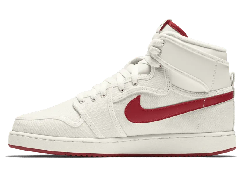 Air Jordan 1 KO High OG Sail Varsity Red (638471-102)