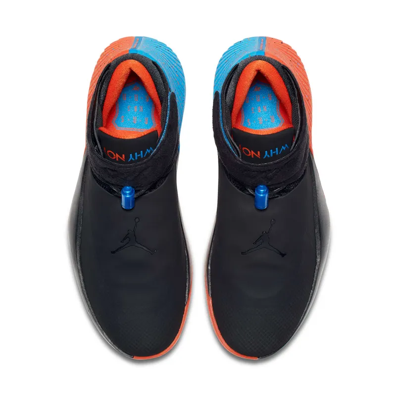 Jordan Why Not Zer0.1 Triple Double King Black/Signal Blue-Team Orange (AA2510-015)