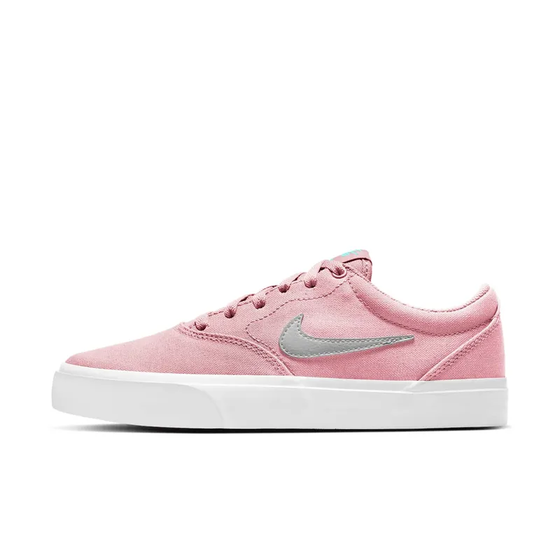 Nike SB Charge Canvas “Pink Glaze / Black / Metallic Silver” (CN5269-602)