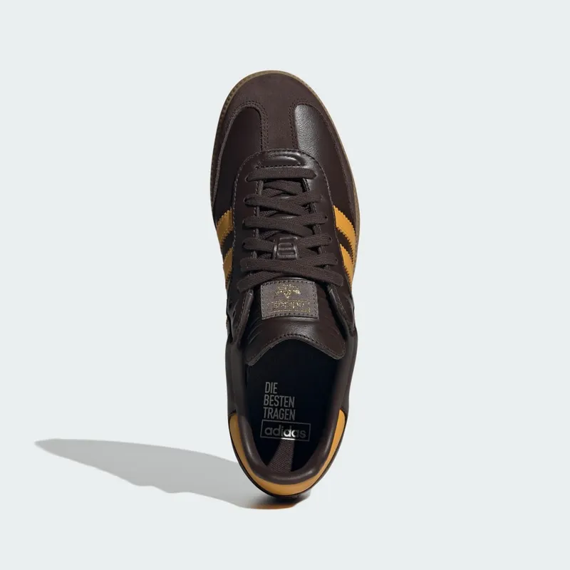 adidas Samba OG Dark Brown / Preloved Yellow / Gum (IG6174)