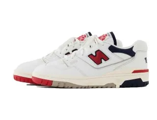 New Balance 550 Aime Leon Dore White Navy Red (2021) (BB550A3)