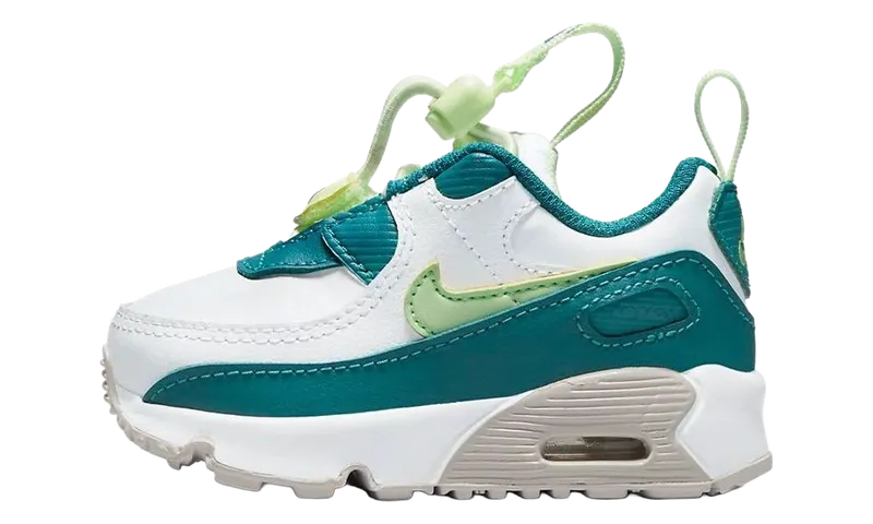 Nike Air Max 90 Toggle TD “White Bright Spruce” (CV0065-124)