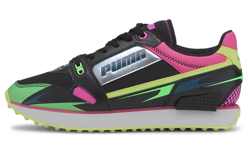 Puma Mile Rider Sunny Getaway Zwart/Groen (373443-02)