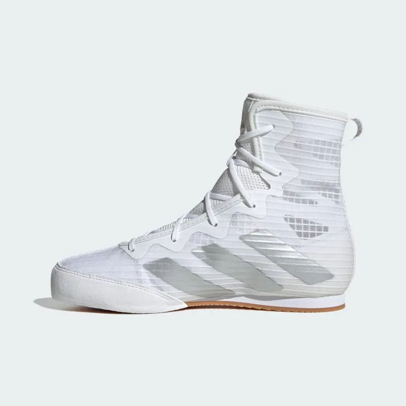 Adidas BOX HOG 4 Cloud White / Silver Metallic / Core Black (JR1728)