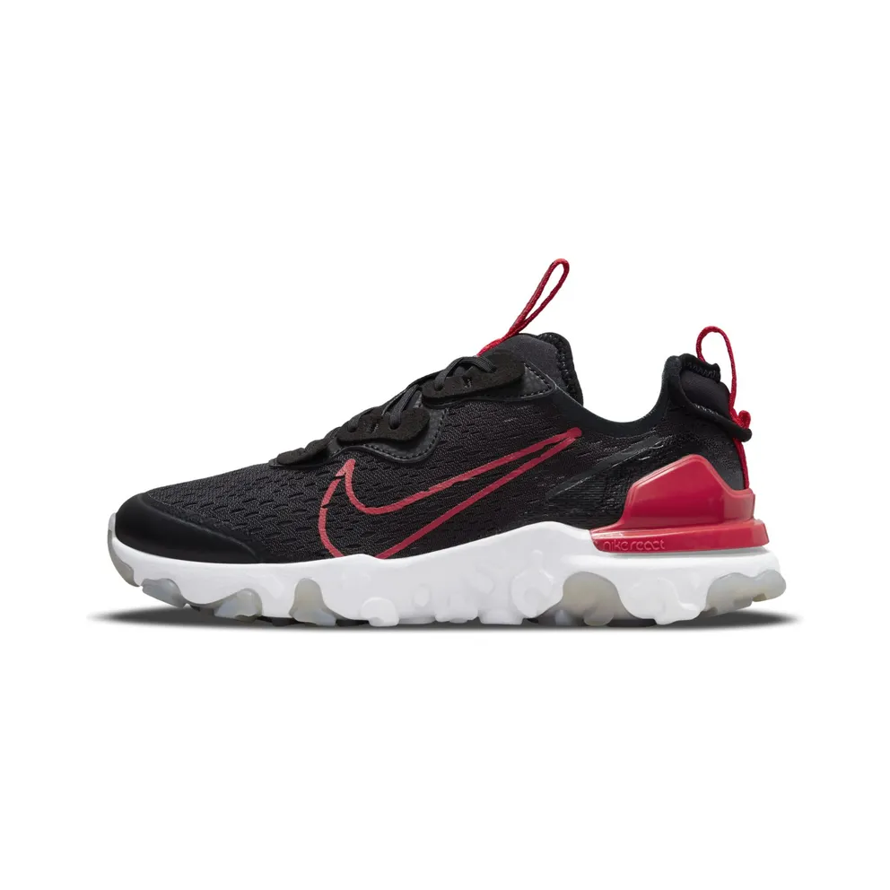 Nike React Vision “Black / Dark Smoke Grey / Light Smoke Grey / University Red” (CD6888-010)