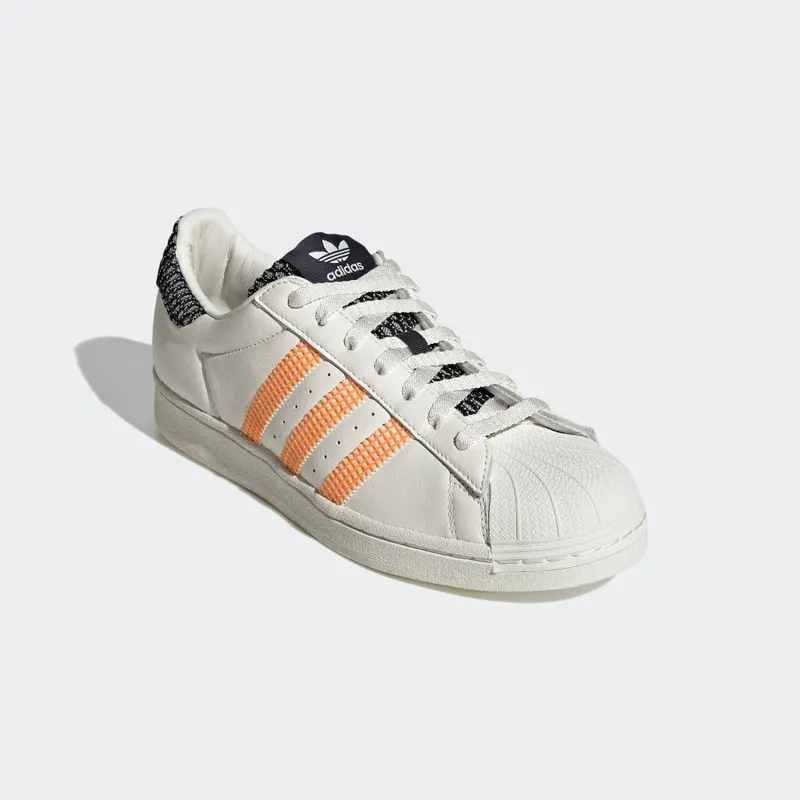 Adidas Superstar Cloud White / Off White / Orange Rush (GZ4376)