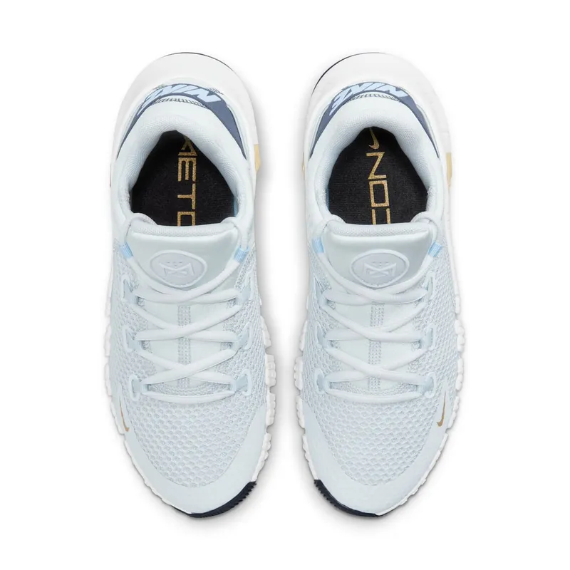 Nike Free Metcon 4 Pure Platinum Grey Gold White (CZ0596-049)
