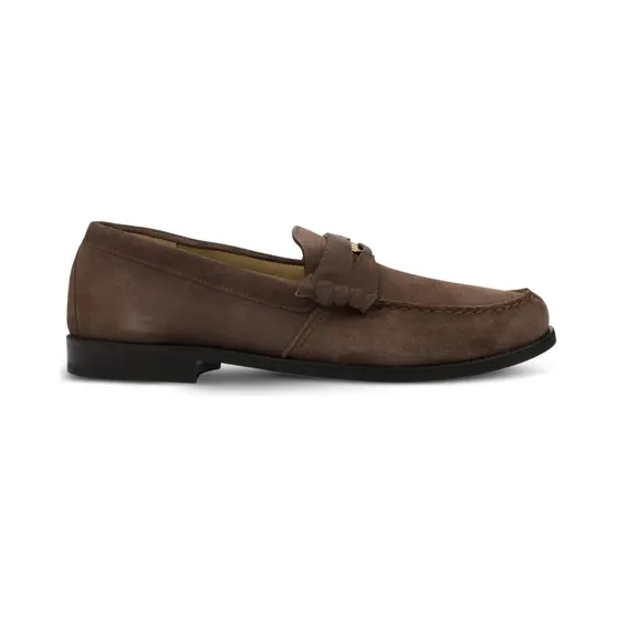 Rhude Loafer aus Wildleder -Schild “Brown” (RHDMFTW0014BRN)