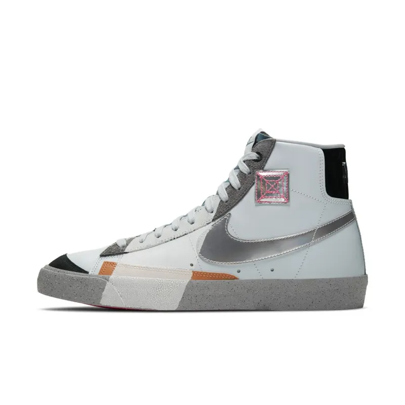 Nike Blazer Mid 77 Vintage Shanghai Grey/Silver-White-Black (DC9170-001)