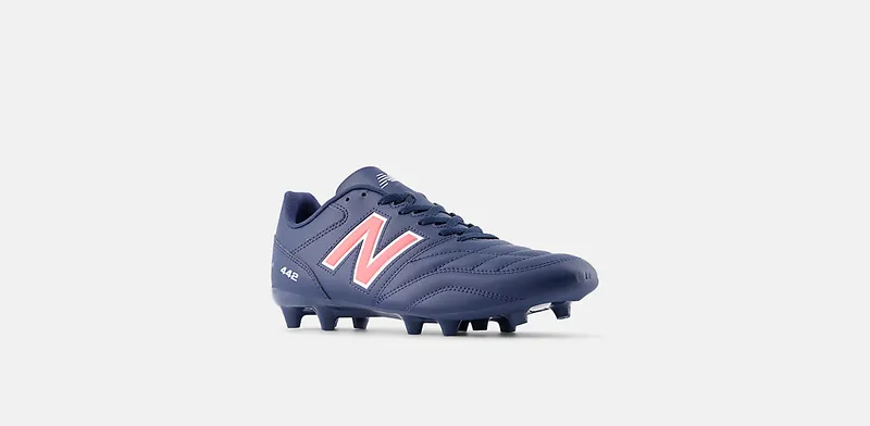 New Balance 442 Academy FG v2 Navy Silver Energy Red (MS43FMP2)