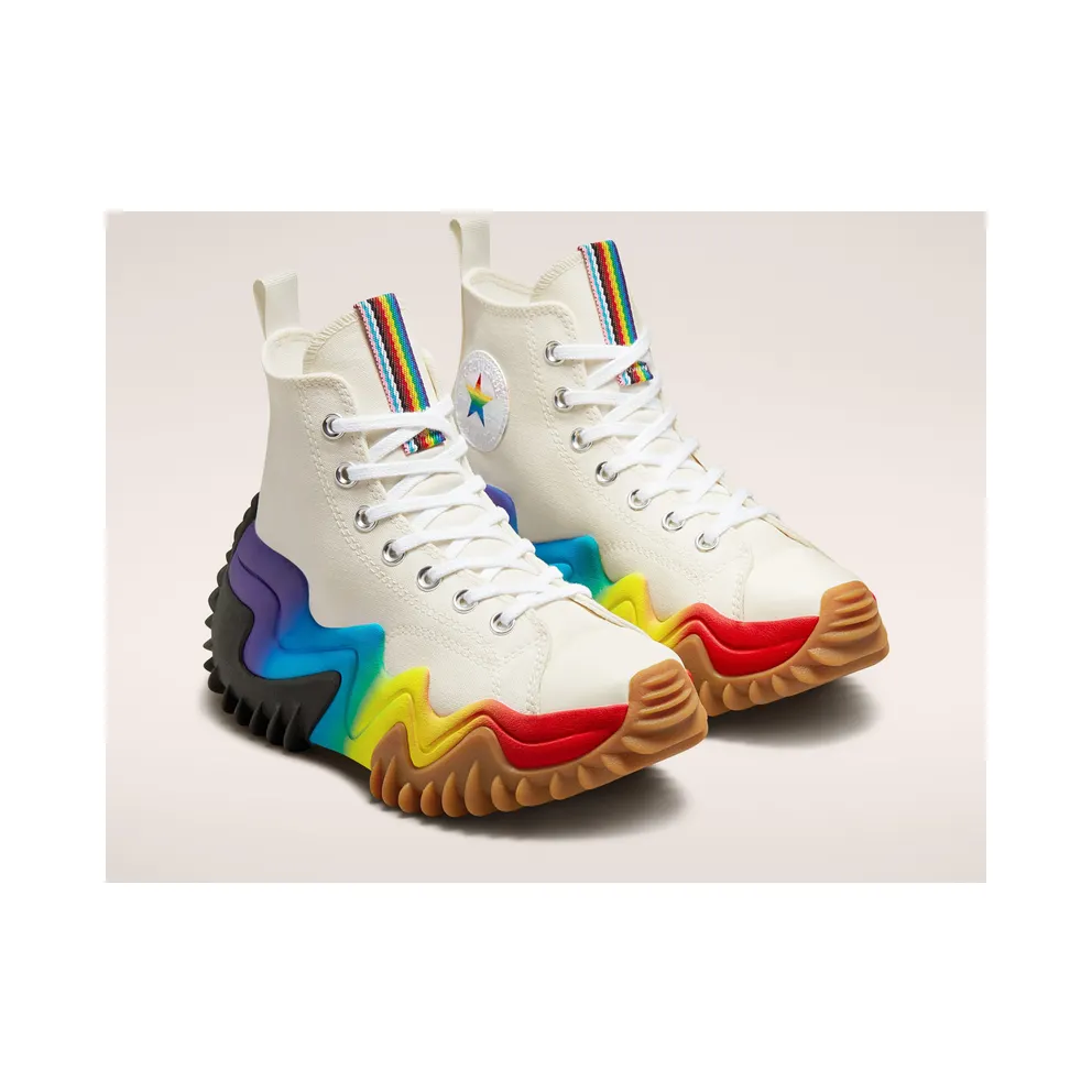Converse Run Star Motion CX Platform Pride Egret/court Purple