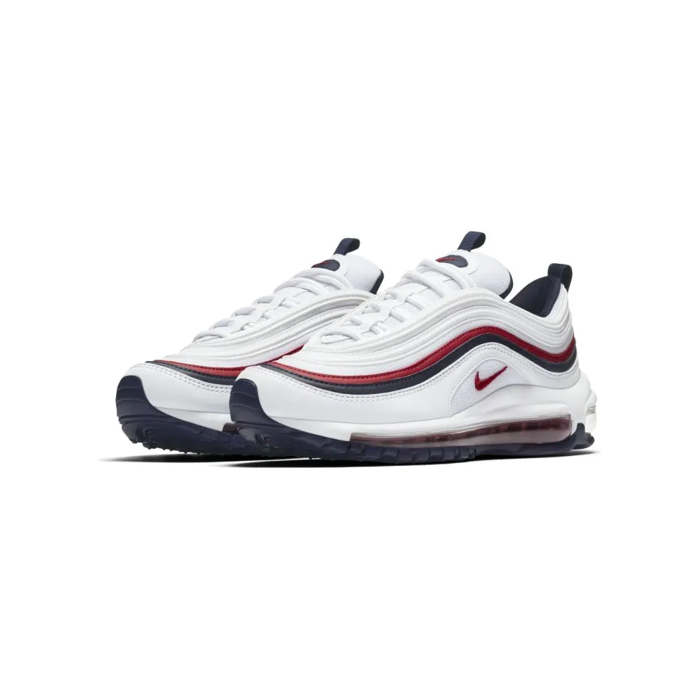 Nike Air Max 97 Red Crush (W) White/Red Crush-Blackened Blue (921733-102)