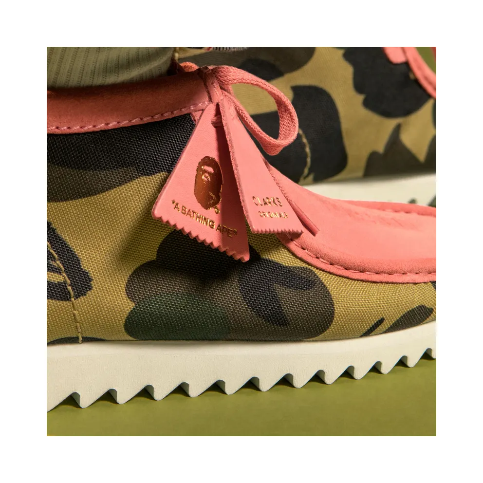 Clarks Originals Wallabee Bape Coral Combi Coral Combi (26149863)
