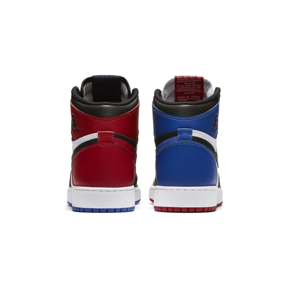 Jordan 1 Retro Top 3 (GS) Black/Varsity Red-Varsity Royal (575441-026)