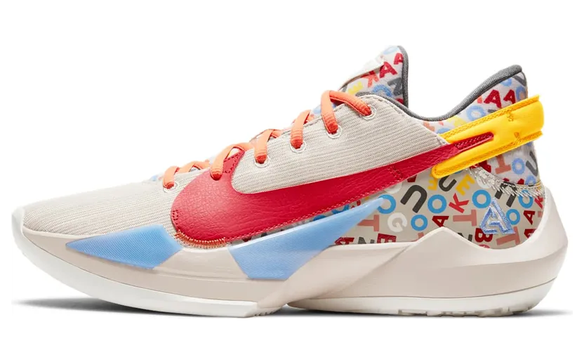 Nike Zoom Freak 2 ‘Letter Bro’ Desert Sand/Sail/Camellia/Gym Red (CW3162-001)